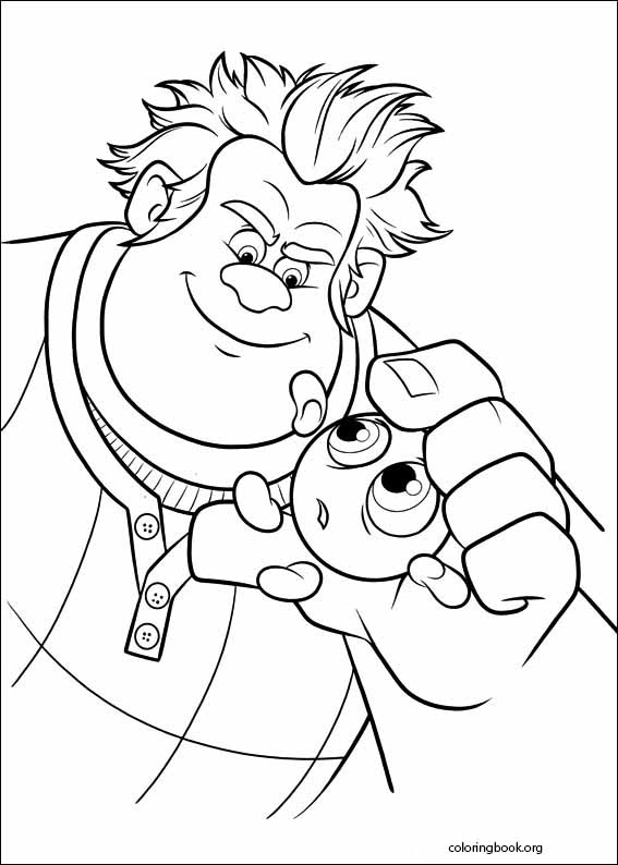 Wreck-It Ralph coloring page (012)