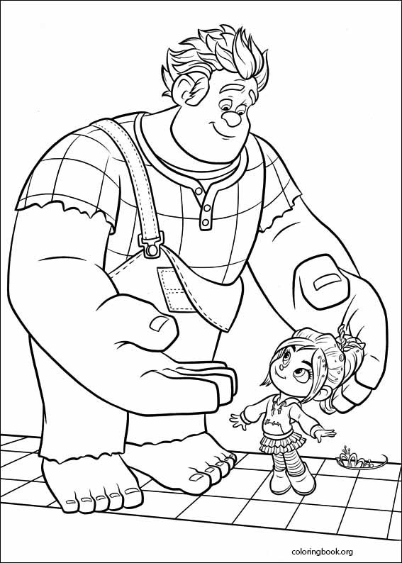 Wreck-It Ralph coloring page (014)