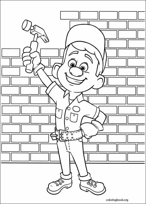 Wreck-It Ralph coloring page (017)