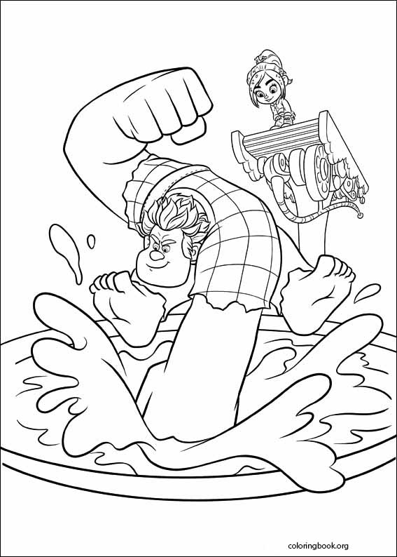 Wreck-It Ralph coloring page (018)