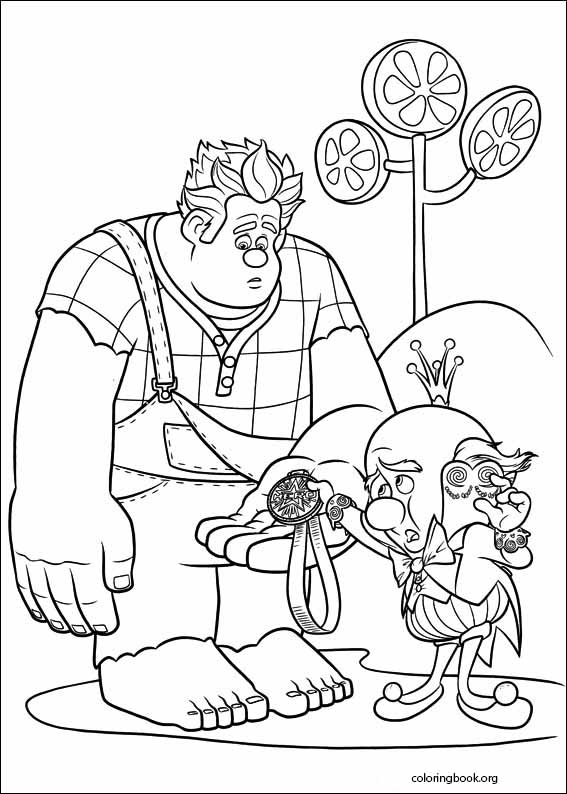 Wreck-It Ralph coloring page (025)