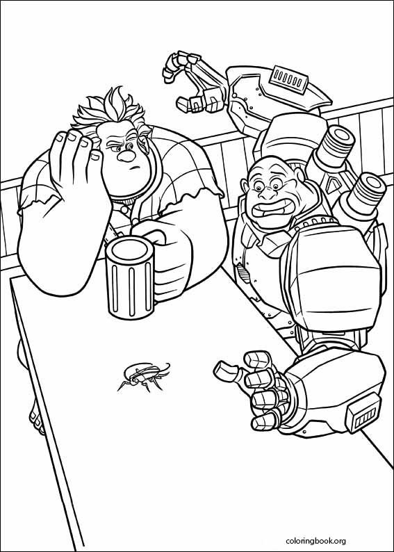 Wreck-It Ralph coloring page (027)