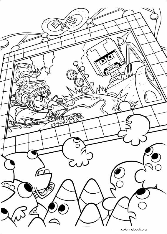 Wreck-It Ralph coloring page (031)
