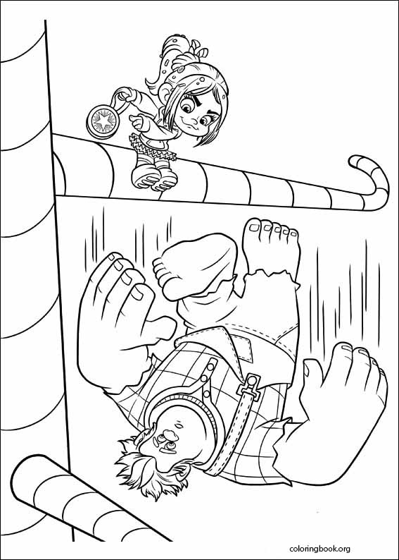 Wreck-It Ralph coloring page (034)