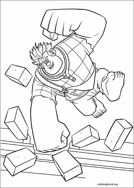 Wreck-It Ralph coloring page (039)
