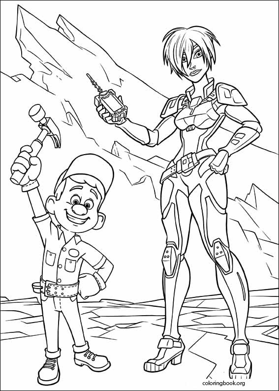 Wreck-It Ralph coloring page (046)