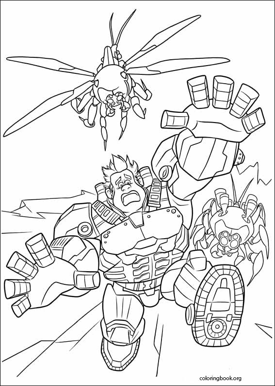 Wreck-It Ralph coloring page (049)