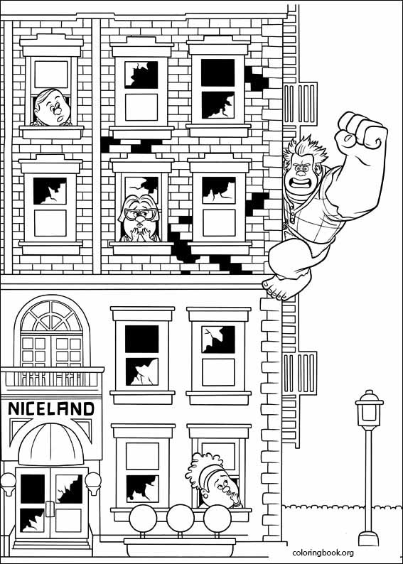 Wreck-It Ralph coloring page (051)