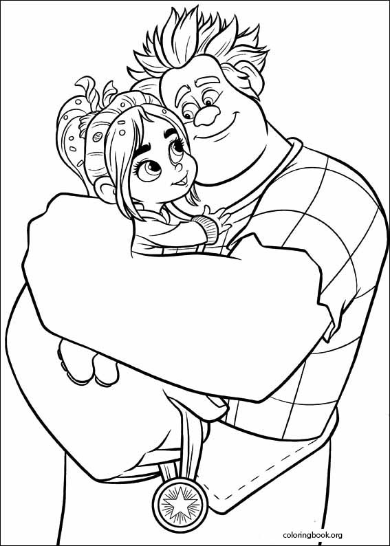 Wreck-It Ralph coloring page (052)