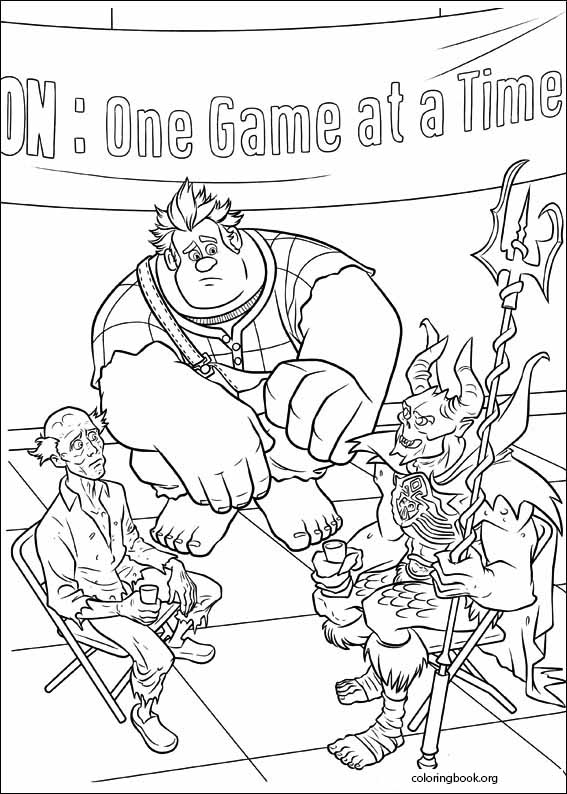 Wreck-It Ralph coloring page (060)