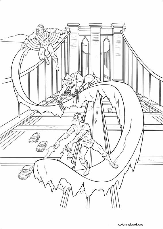 X-Men coloring page (003)