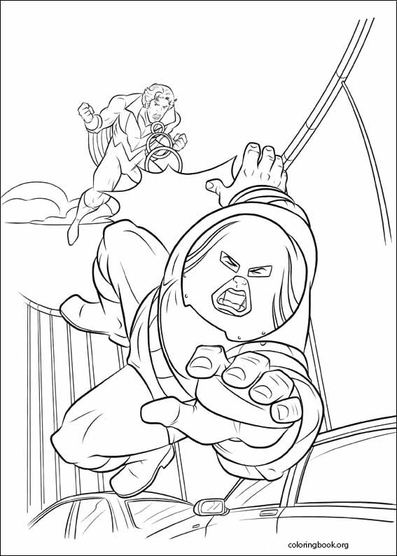 X-Men coloring page (005)