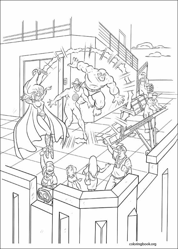 X-Men coloring page (015)