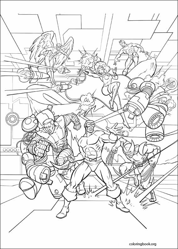 X-Men coloring page (021)