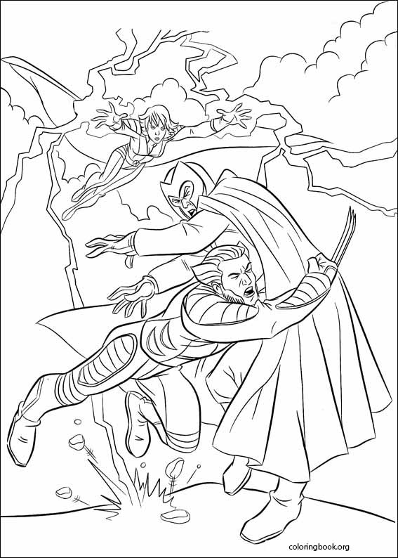 X-Men coloring page (025)