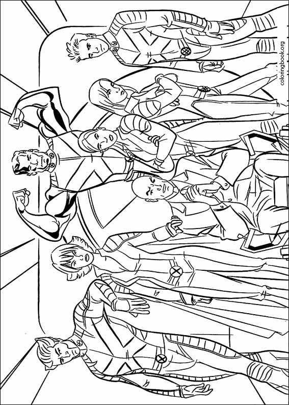 X-Men coloring page (026)