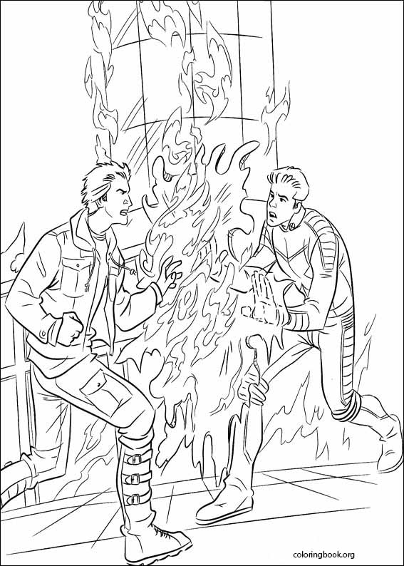X-Men coloring page (028)