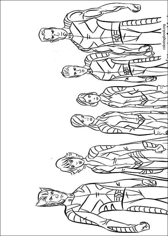 X-Men coloring page (030)