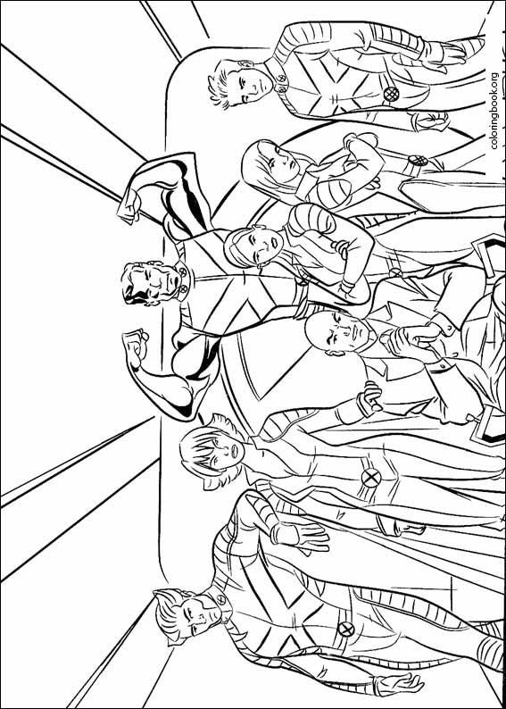 X-Men coloring page (036)
