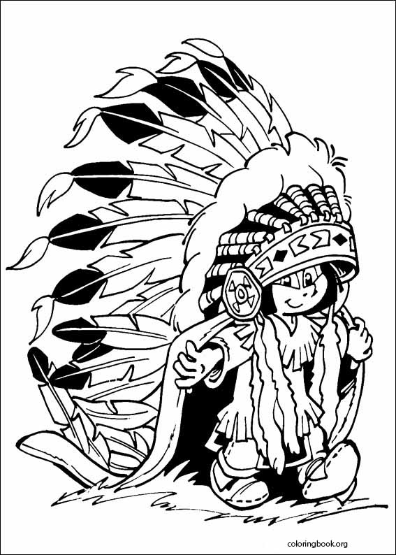 Yakari coloring page (010)