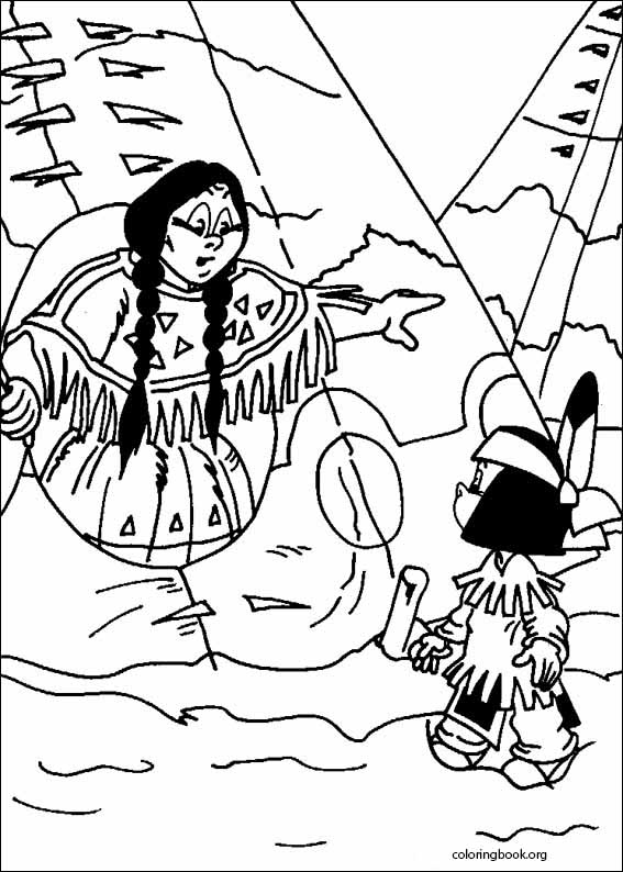 Yakari coloring page (018)
