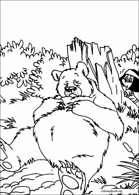Yakari coloring page (019)
