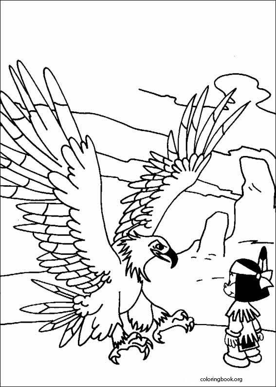 Yakari coloring page (027)