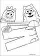 Yo Gabba Gabba! coloring pages