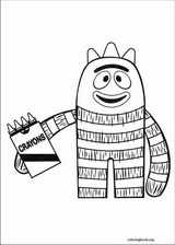 Yo Gabba Gabba! coloring page (002)