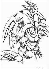 Yu-Gi-Oh! coloring page (004)