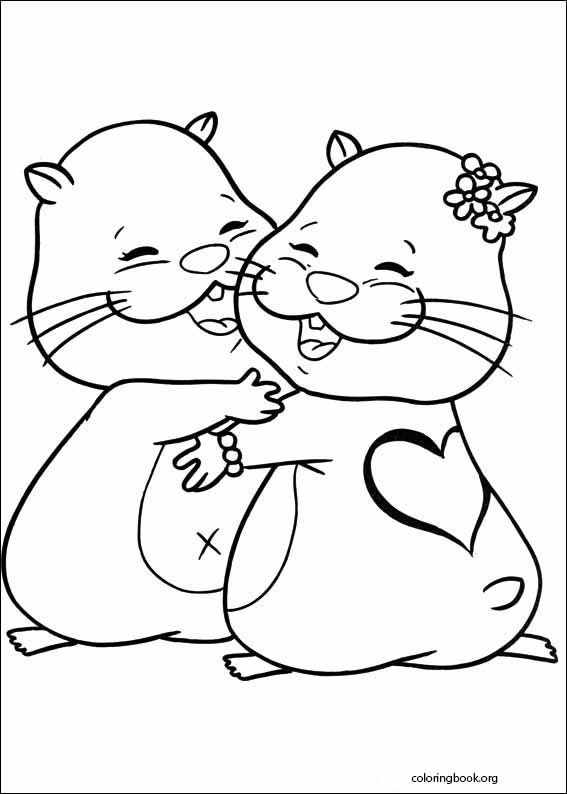 Zhu Zhu Pets coloring page (004)
