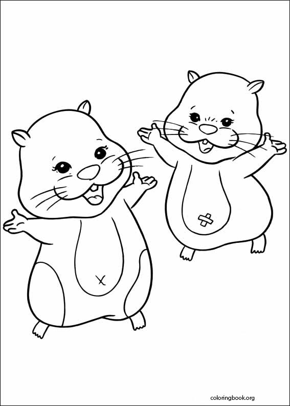 Zhu Zhu Pets coloring page (005)