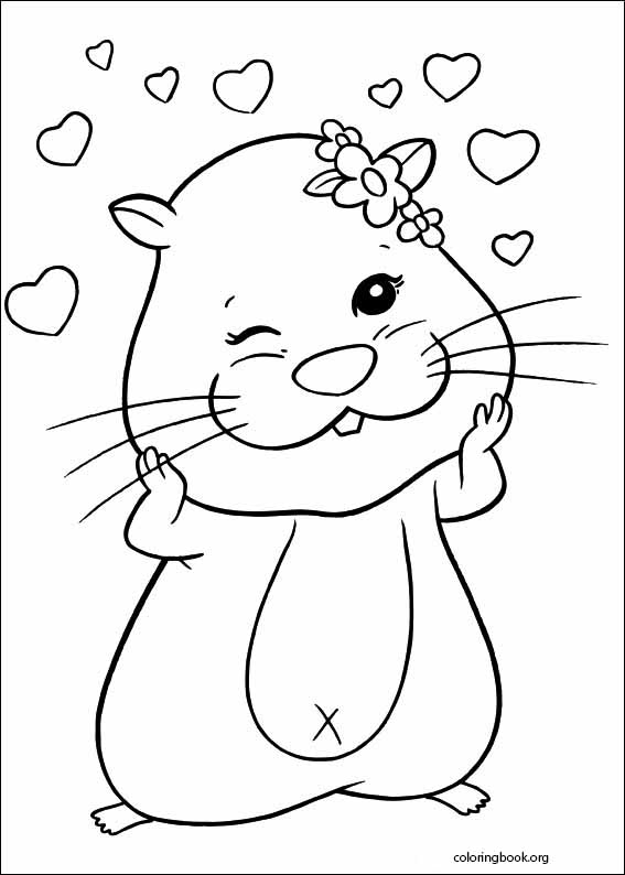Zhu Zhu Pets coloring page (017)