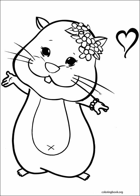 Zhu Zhu Pets coloring page (025)